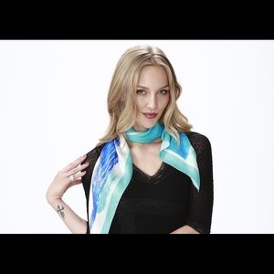 Bridge to Manhattan Silk Square Scarf