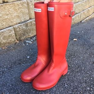 Hunter Original Packable Rain Boots sz 9