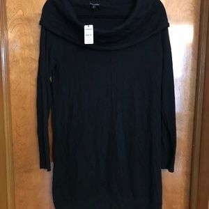 Express Off The Shoulder Cowl Neck Tunic Sweater