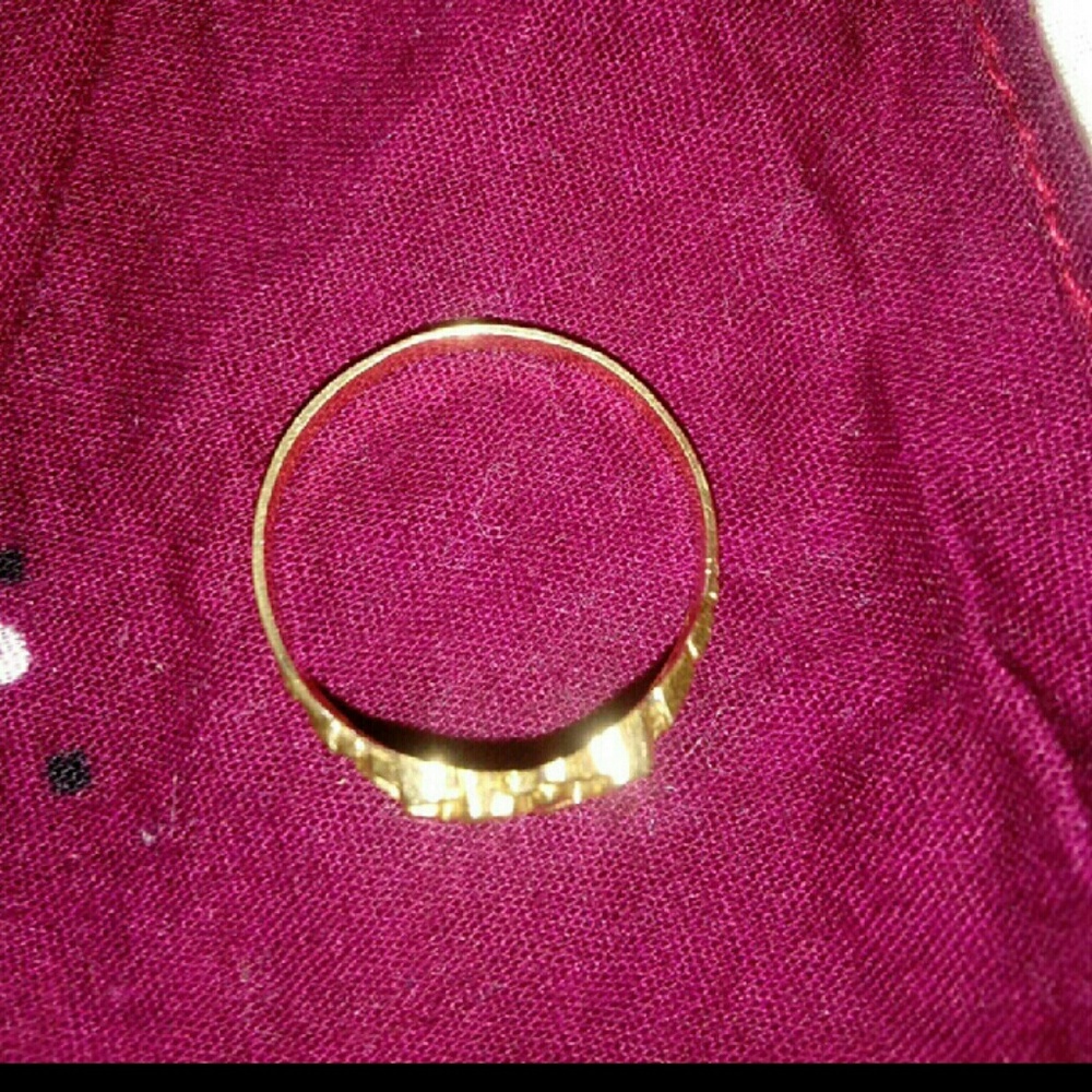 10k gold nugget ring