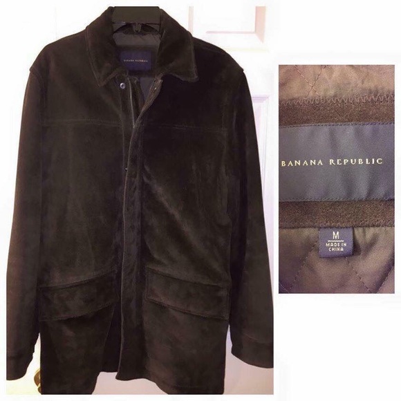 Men's Suede Jacket - Picture 1 of 2