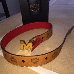Brand New Men MCM Belt Size 32-34