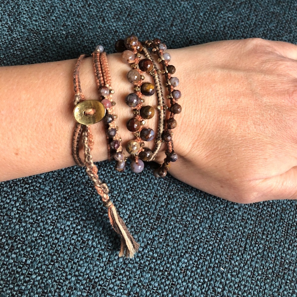 Charming Chan Luu Macrame and Beaded Bracelet!