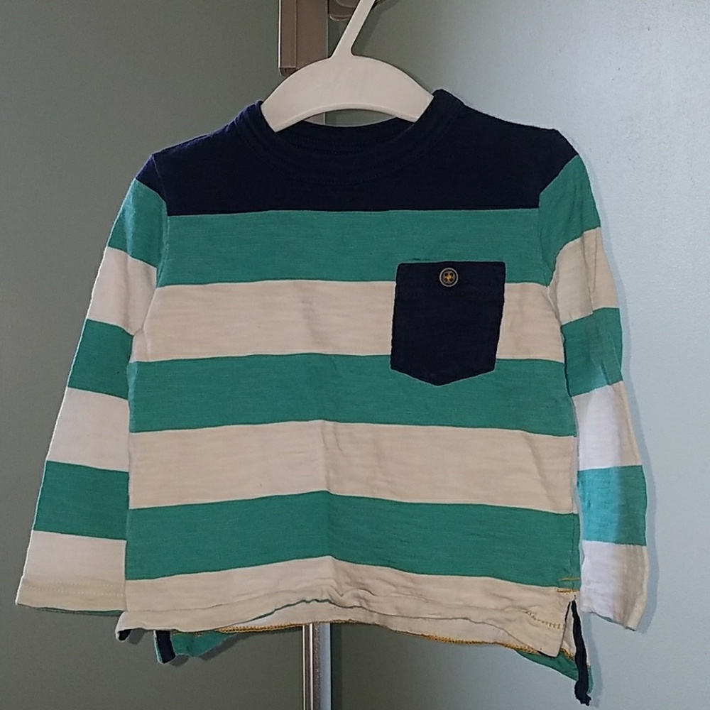 Boys 18-24 mos striped shirt