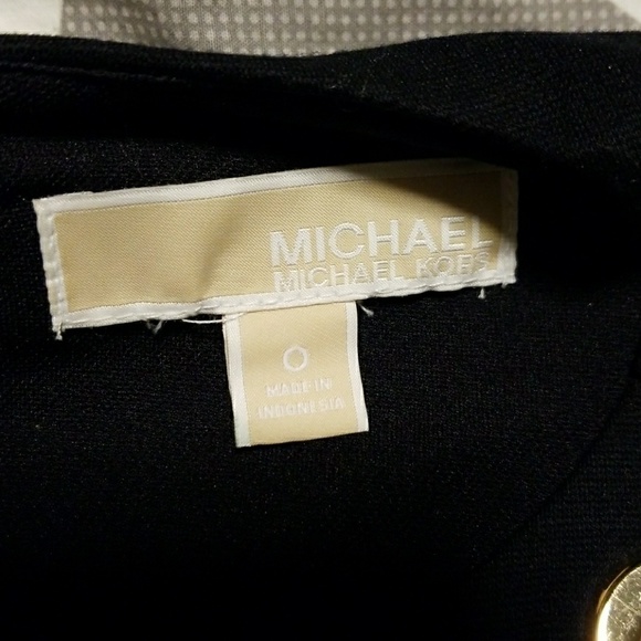 NWOT Michael Kors Navy Cocktail Dress Size 0 - Picture 6 of 6