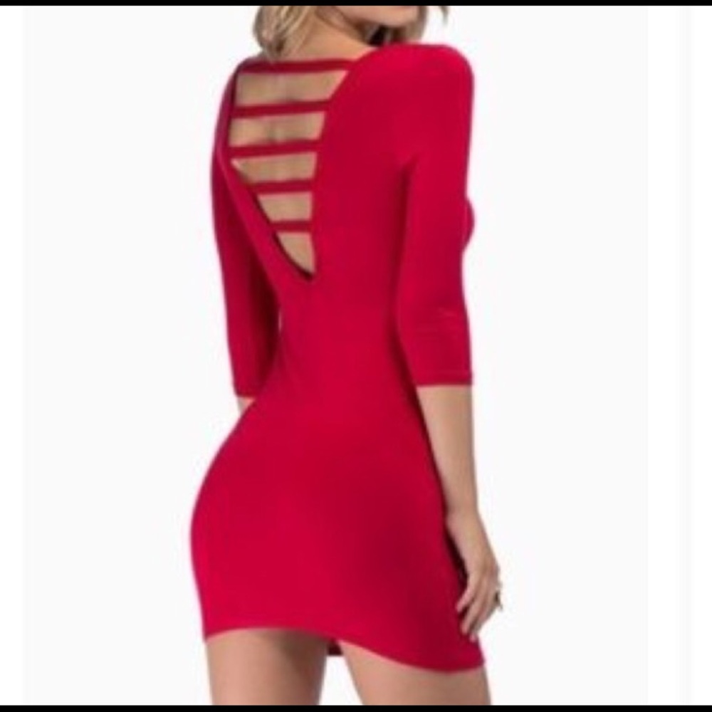 Red Tobi dress - Picture 1 of 5