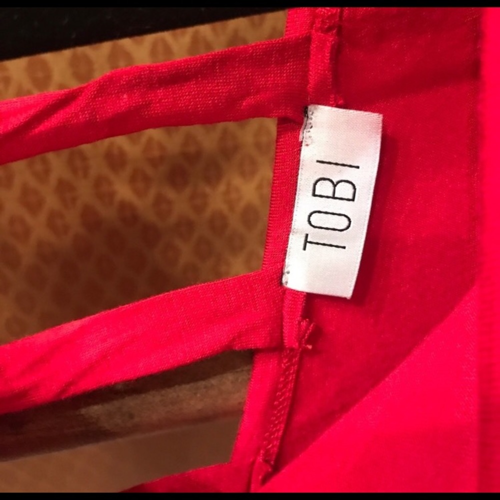 Red Tobi dress - Picture 4 of 5
