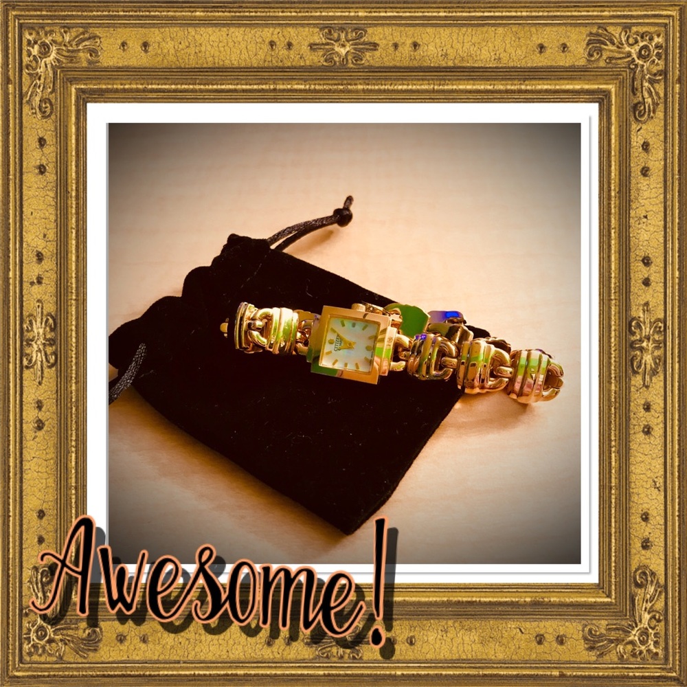 Elegant Vintage Gold Watch