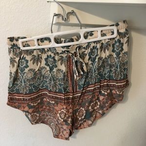 Kendall and Kylie floral shorts