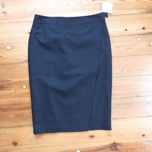 NWT Black High Waist Pencil Skirt 14 Tall XL