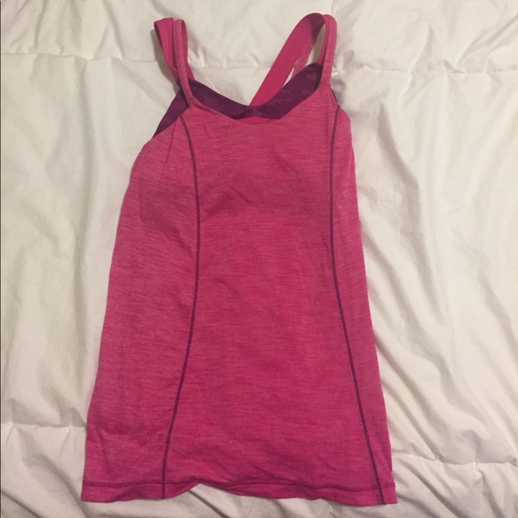 lululemon athletica Tops - LuluLemon Pink Workout Tank