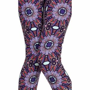 Latest Trend Purple Express Leggings