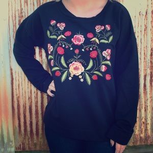 Embroidered Sweatshirt