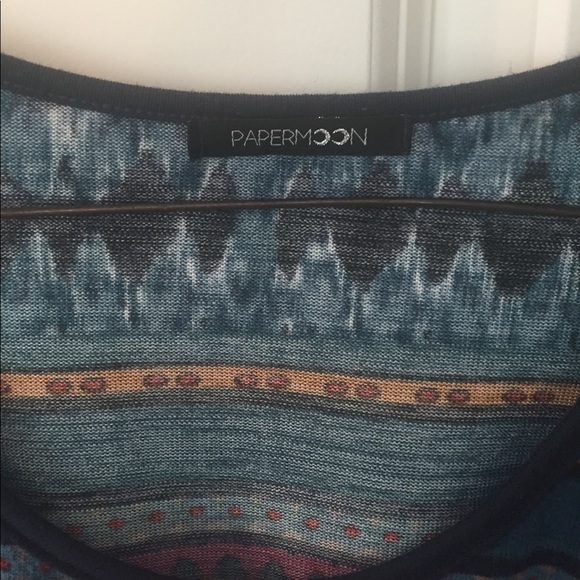 Paper Moon Tie Waist Dress, Size M - Picture 2 of 6