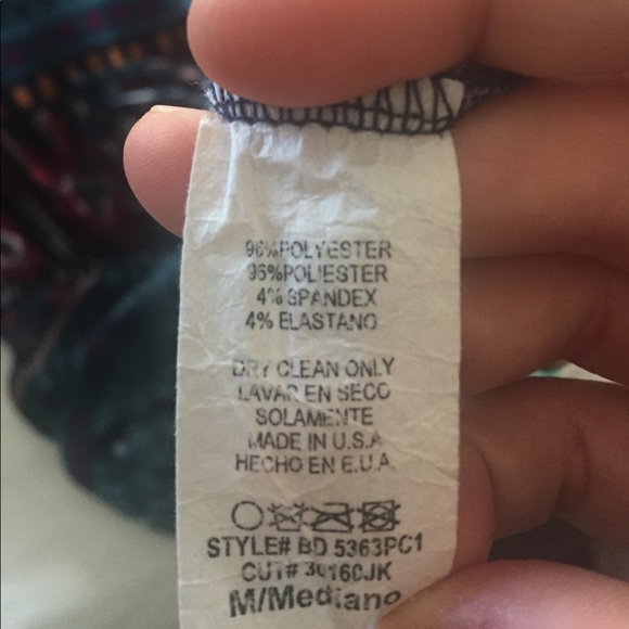 Paper Moon Tie Waist Dress, Size M - Picture 6 of 6