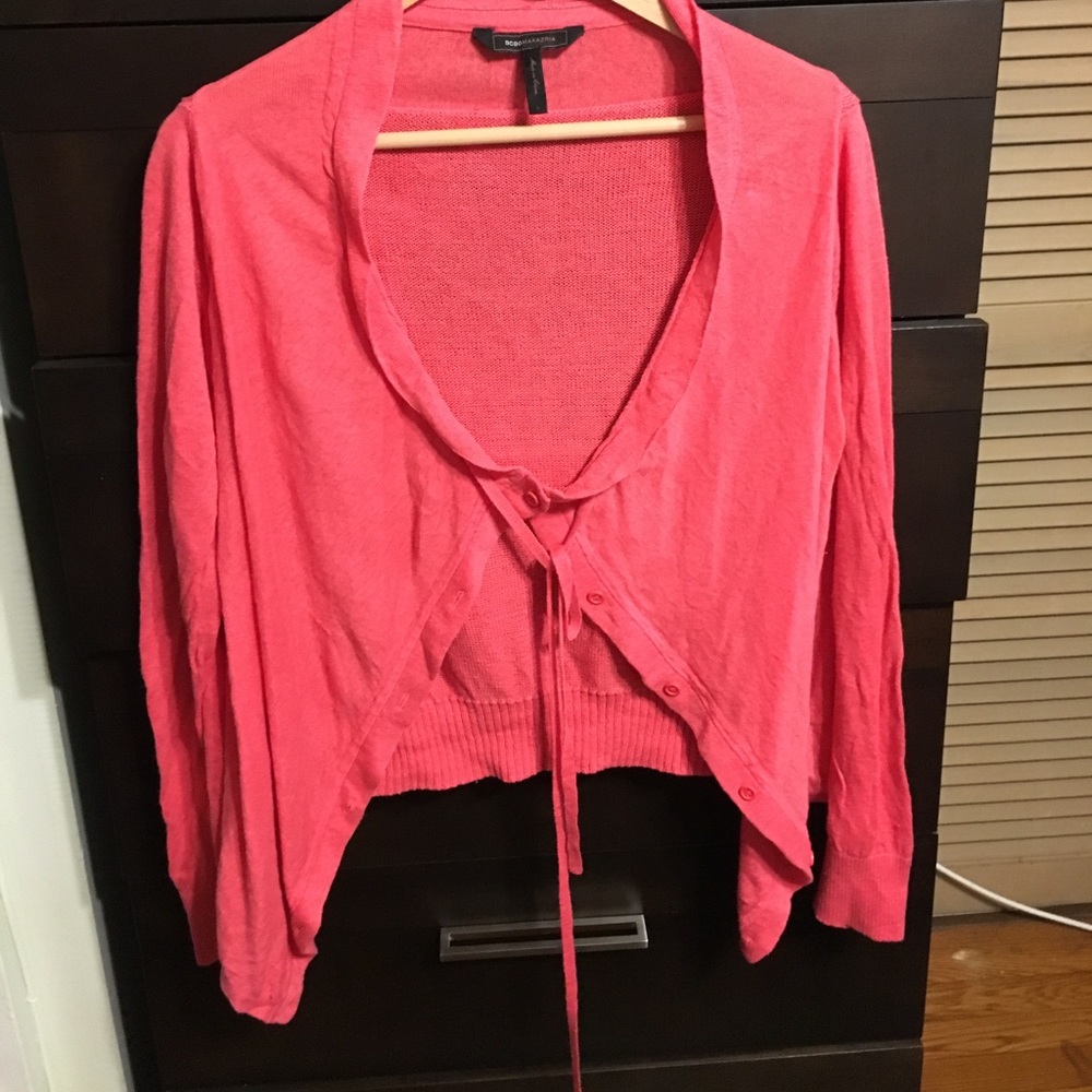 BCBG Maxazria Fushia sweater