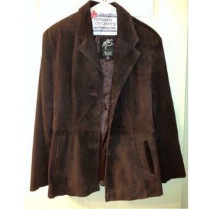 Women's suede jacket