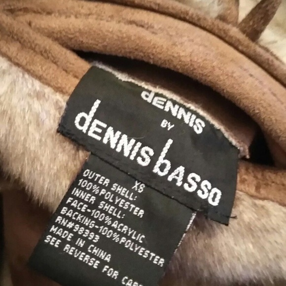 Dennis Basso Reversible Faux Fur Coat - Picture 6 of 6