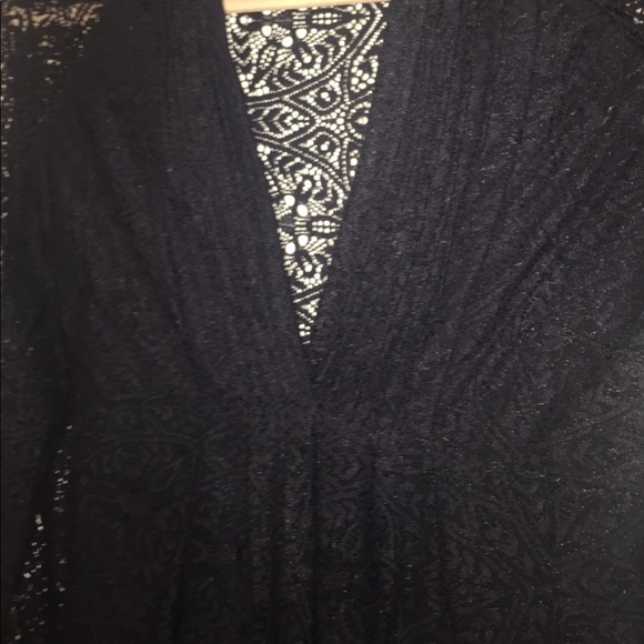 Free People Black Lace Dress - Picture 2 of 4
