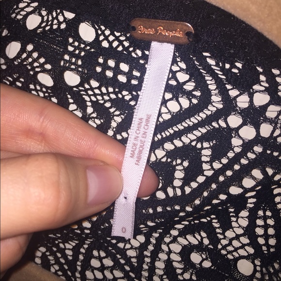 Free People Black Lace Dress - Picture 4 of 4