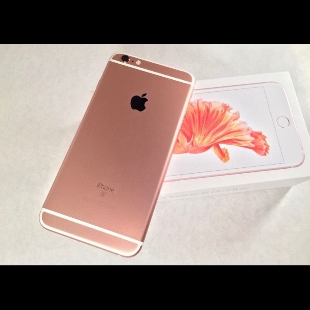 Rose gold iPhone 6s 128GB