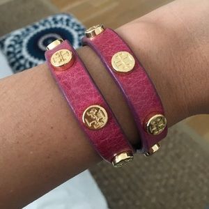 Tory Butch Leather Bracelet