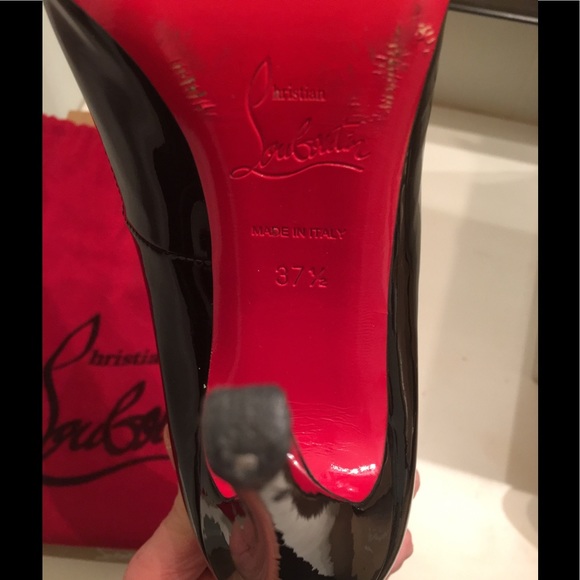 Christian louboutin black classic heels - Picture 2 of 6