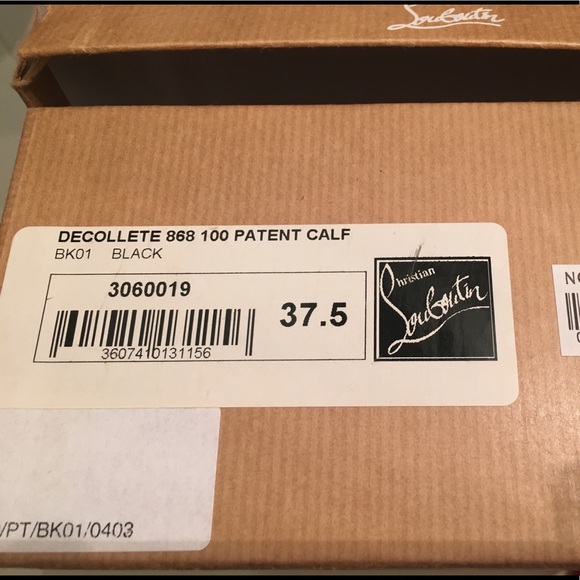 Christian louboutin black classic heels - Picture 4 of 6