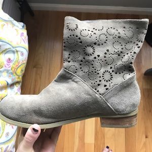 Laser cut booties