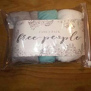 NWT Free People tank top/cami 3 pk