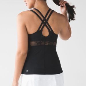 Lululemon black City Sky Run By Tank Size 8