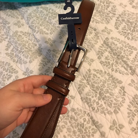 croft & barrow Other - NWT Men’s 40 Brown Belt