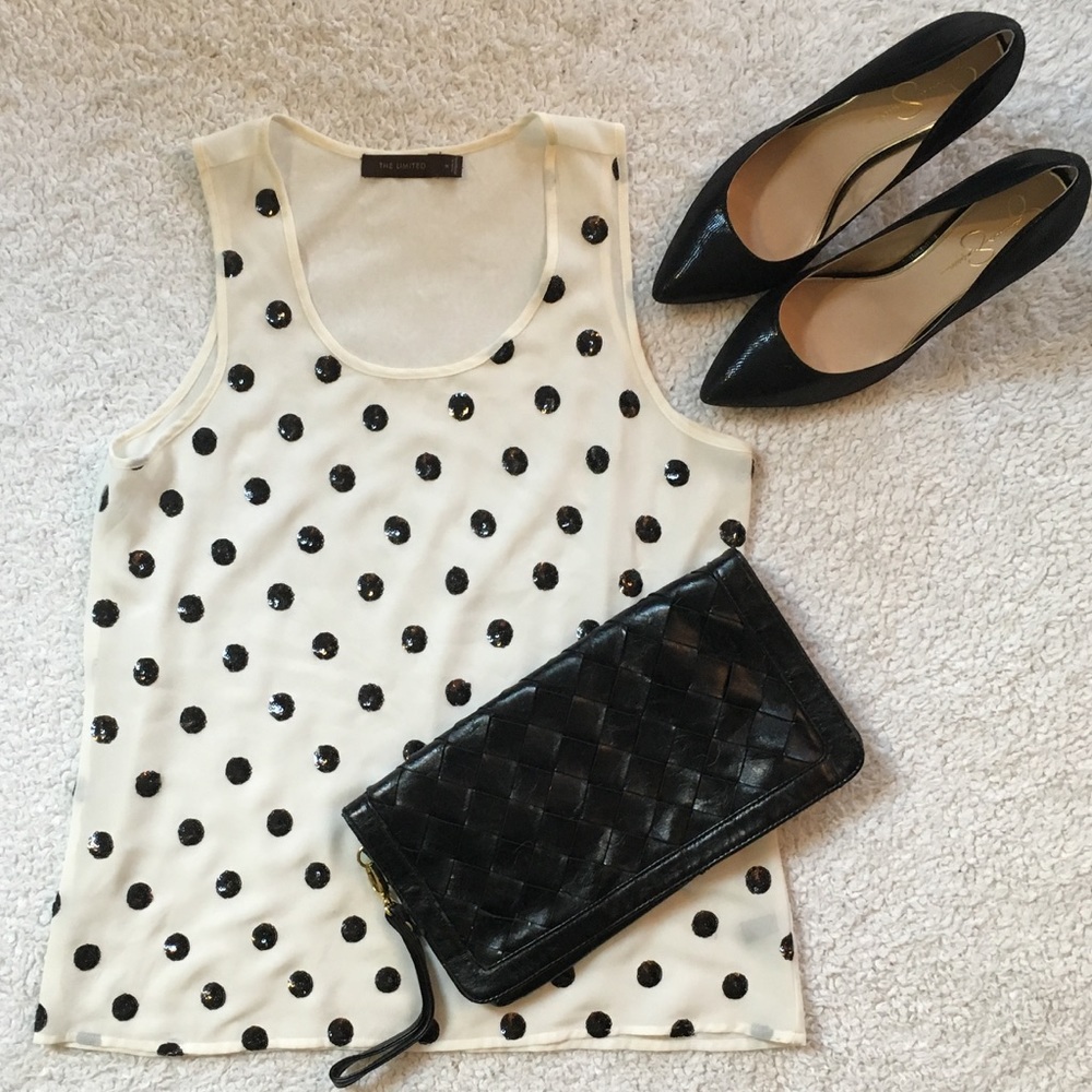 The Limited Embellished Tank Blouse