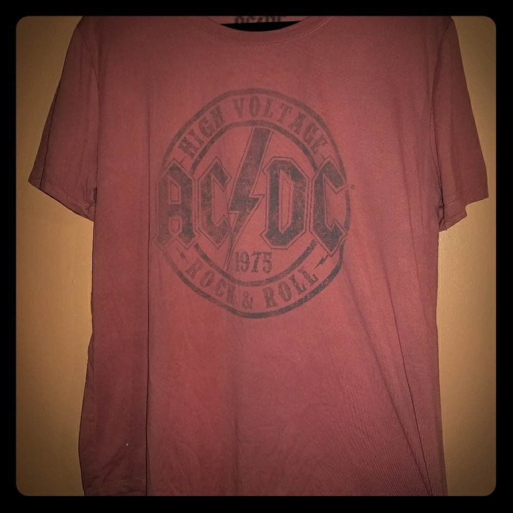 Worn band tee shirt