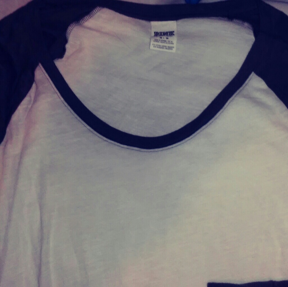 VS Pink Tee 3/4 Sleeve