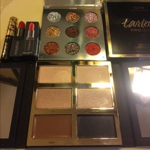 TARTE PRO GLOW, GLITTER PALETTE, SMASHBOX LIPSTICK