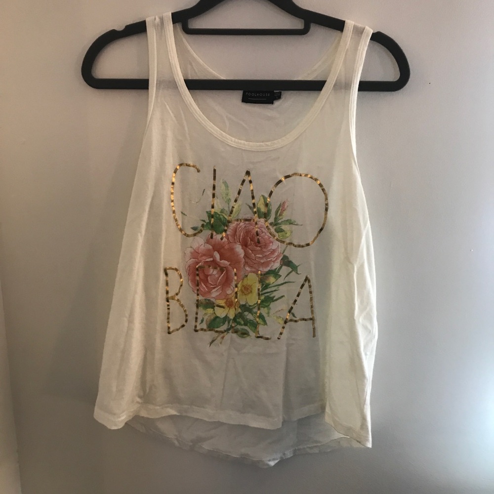 Floral tank top