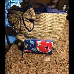 Kate Spade bag with matching wallet
