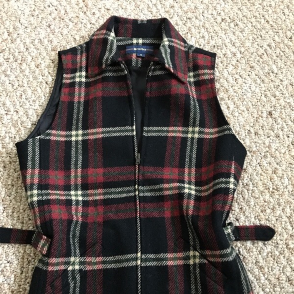 Breeches Plaid women’s vest