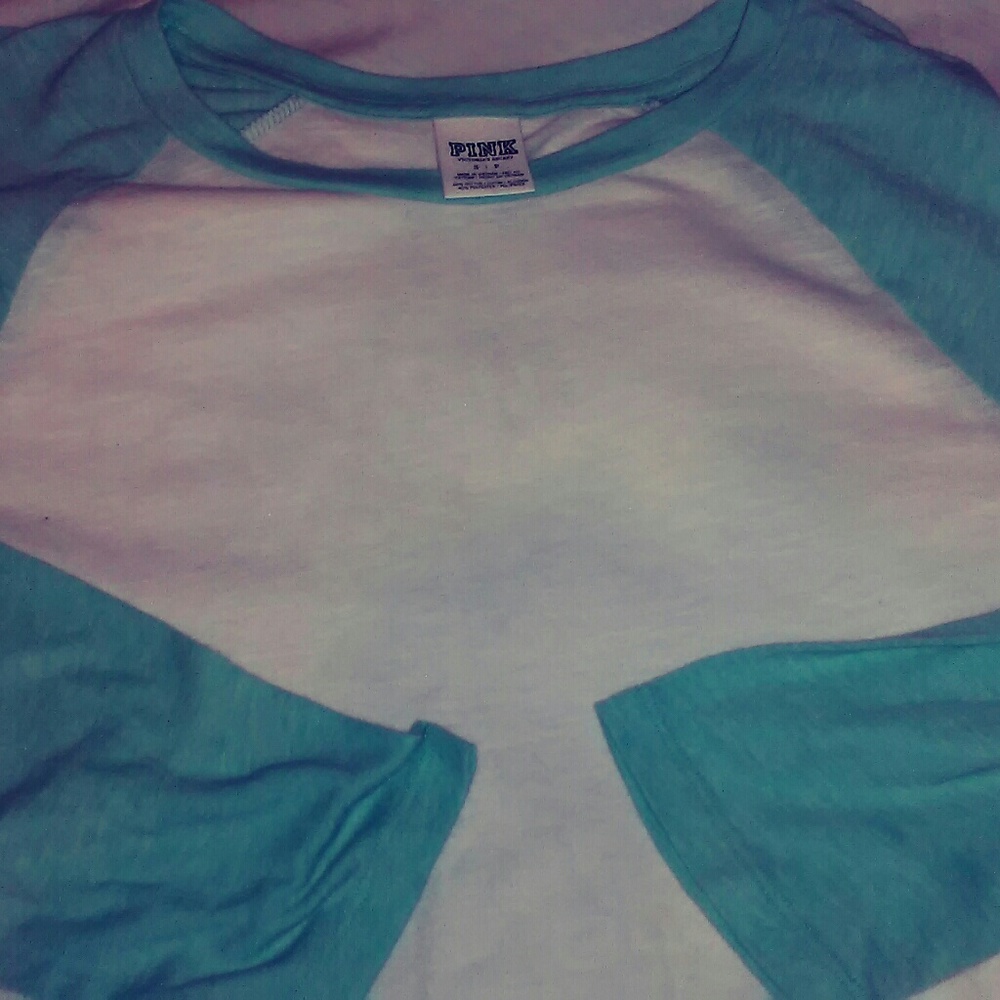 VS Pink 3/4 Sleeve Tee