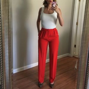 Red pants