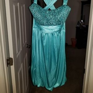 Beautiful Blue Dance Dress