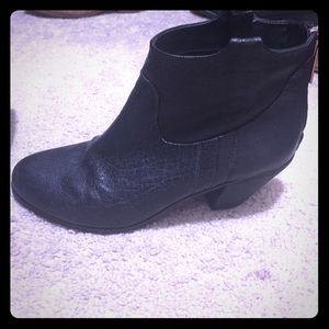 Sam Edelman boots with gold zipper