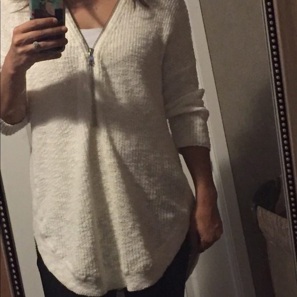 Express oversized zip sweater - Picture 3 of 4