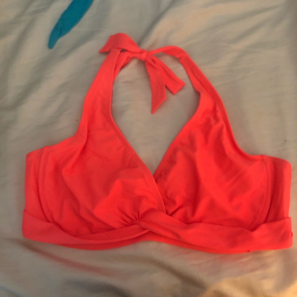 💥Price Drop💥 Athleta Bright Orange Bikini Top