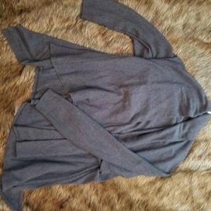 Grey cardigan