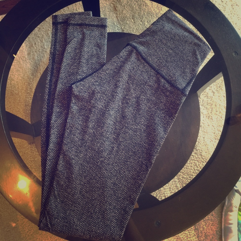 Lululemon Wunder Under Full Length Herringbone