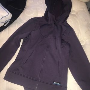 Moose Jaw purple zip up