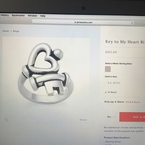 James Avery ring!!!!