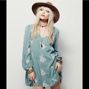 Free People Austin Embroidered Dress